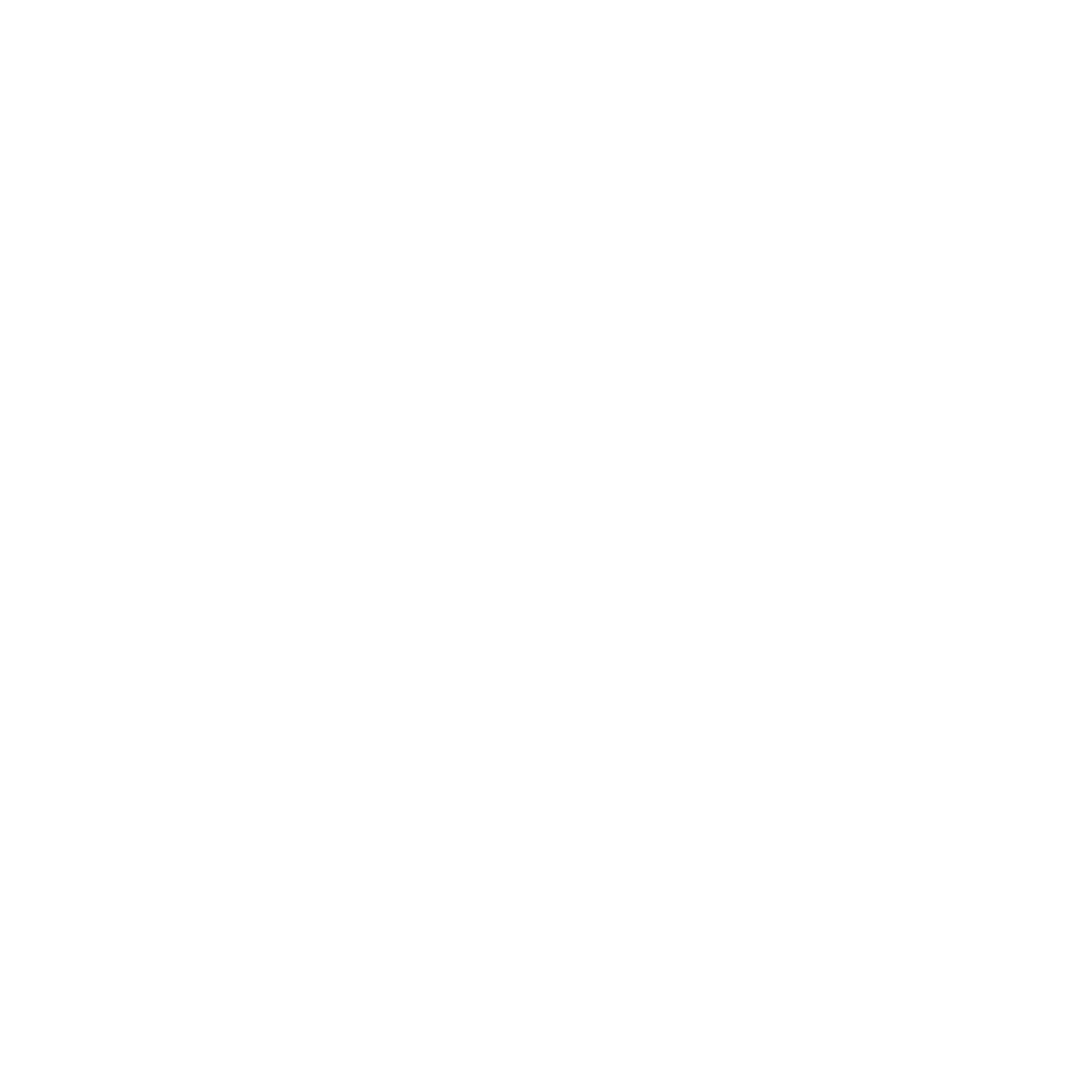 Computer Graphic with Math Symbols