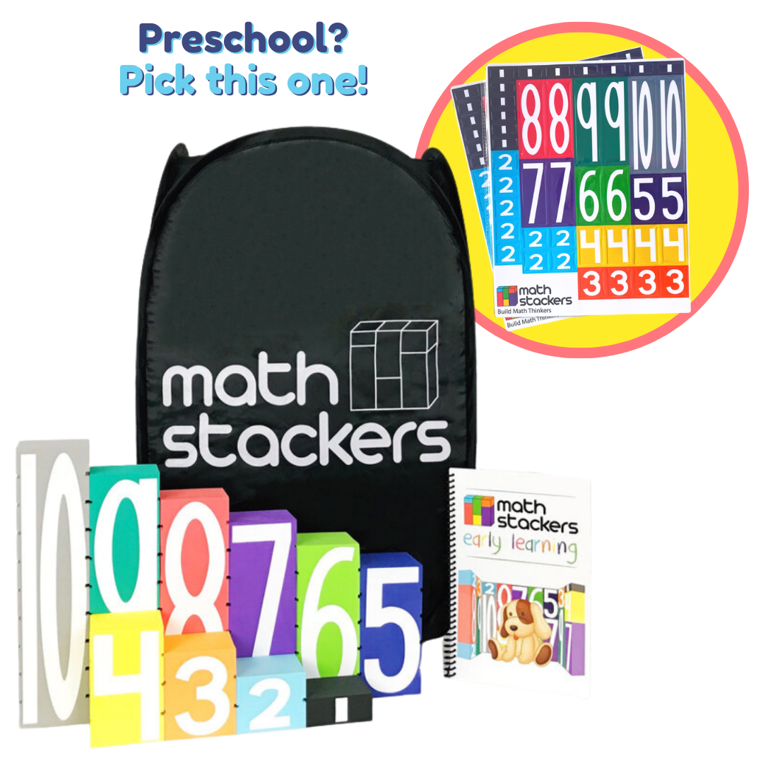 Little Math Tinkerer Learning System & 2 Mini Magnets Sets