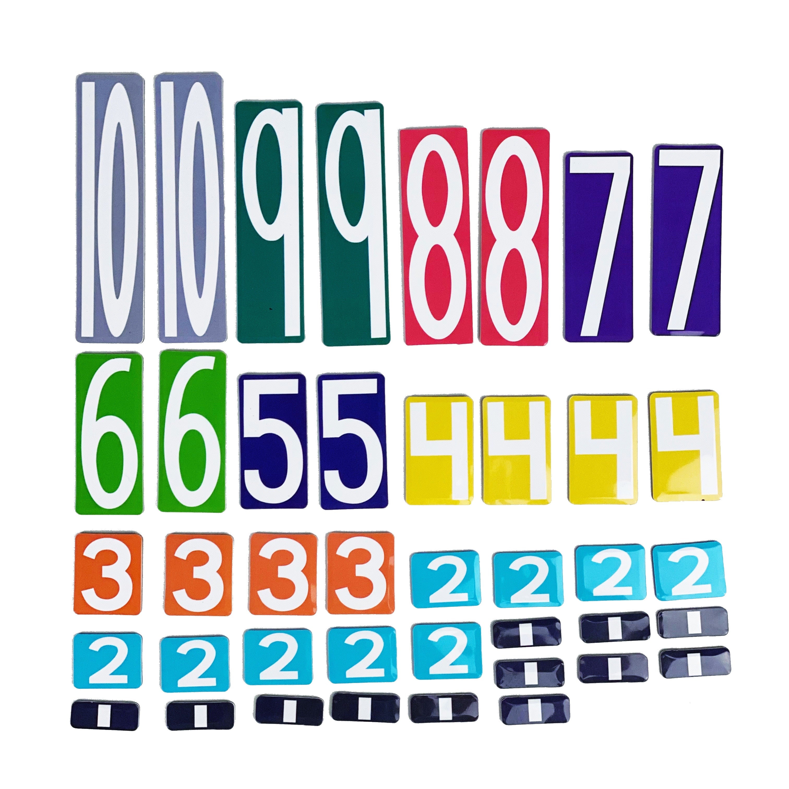 Math Stackers® MEGA Magnets & Mini Magnets for 1