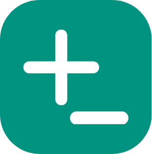 Kinder Addition Subtraction Icon