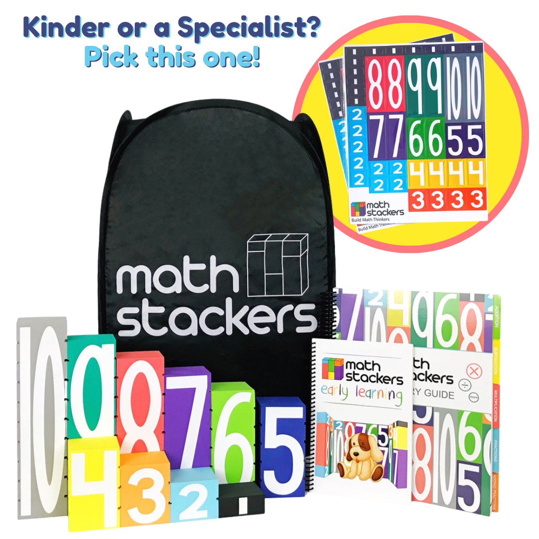 Math Thinker Plus+ Learning System & 2 Mini Magnets Sets